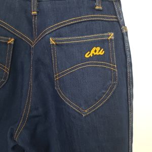 Chic by H.I.S Vtg High Waisted Mom Jeans Dark Wash